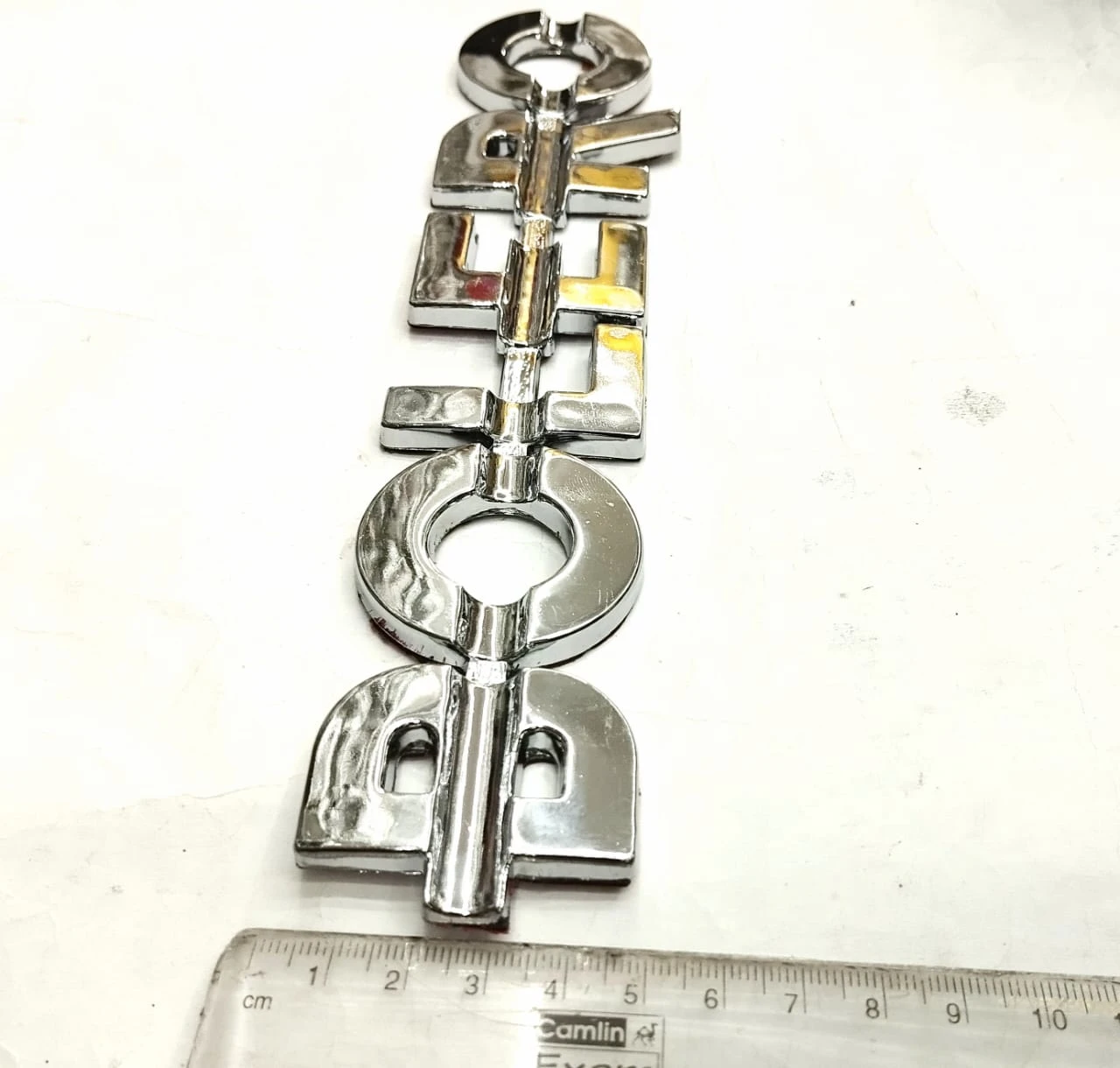 BOLERO Chrome Letter Badge Emblem - image 4