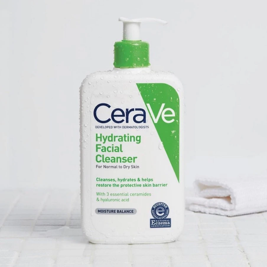 CeraVe Hydrating Facial Cleanser 355ml Face Wash - image 7