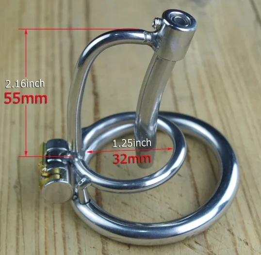 Generic Chastity Cock Cage Stainless Steel - image 6