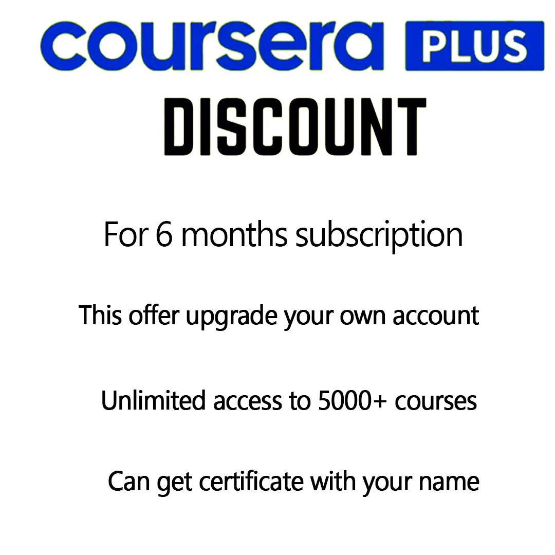 Couresra Plus Subscription for six months - image 2