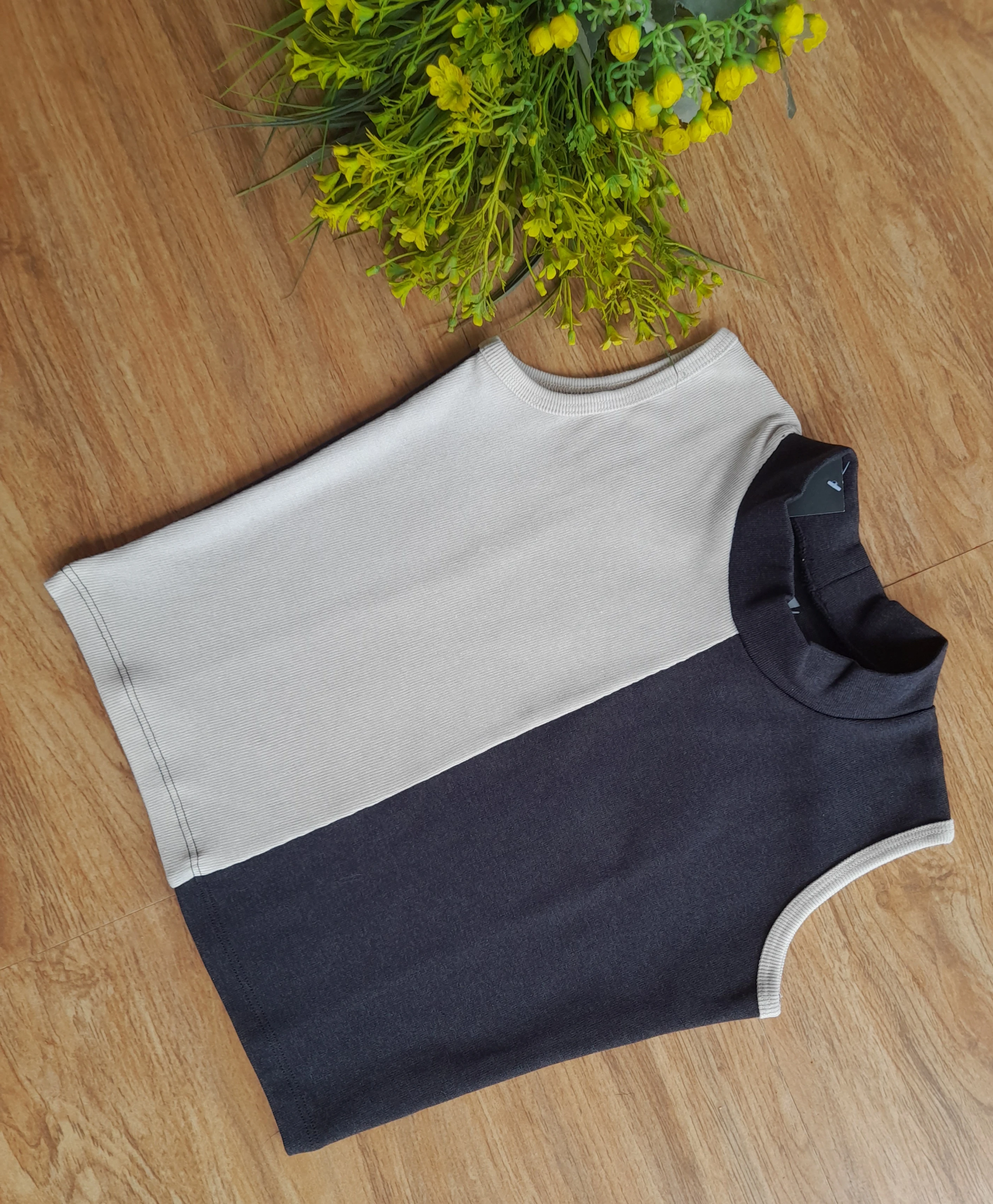 Generic Rib Croptop Sleeveless Stretchable - image 6