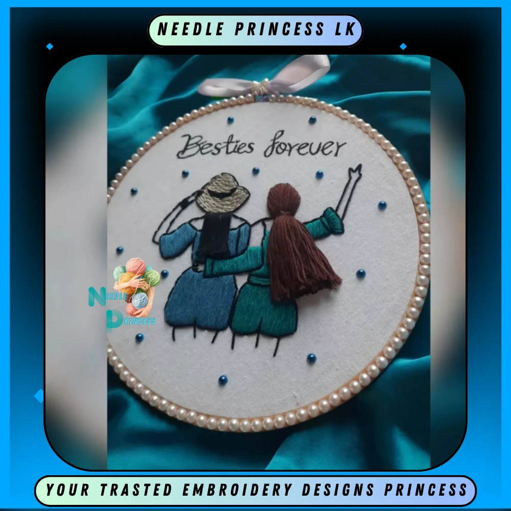 Generic Embroidered Hoops & Portraits Customized Gift - image 4