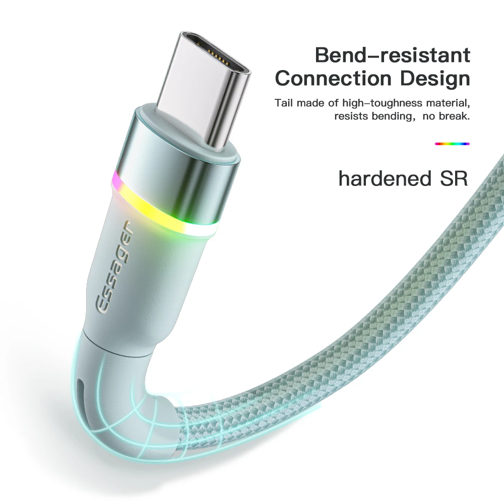 Essager USB Type C Cable 3A Fast Charging - image 2