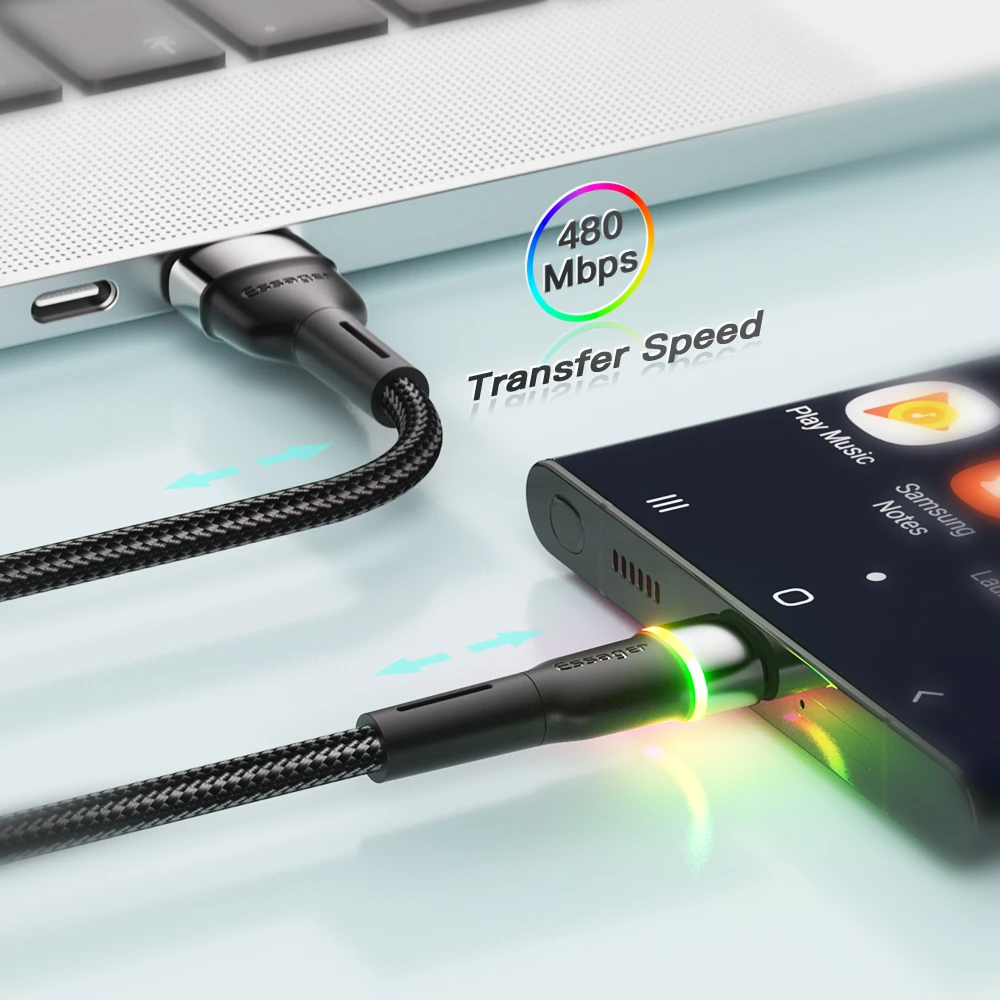 Essager USB Type C Cable 3A Fast Charging - image 5