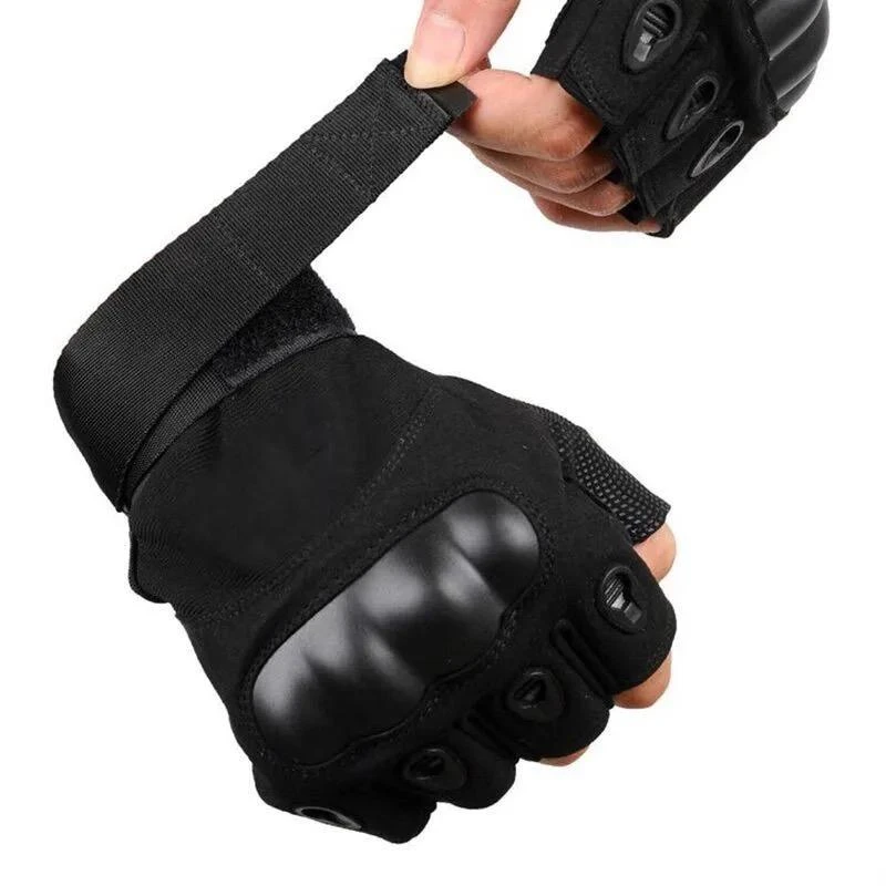 Generic Half Finger Cycling Gloves Non-slip - image 3
