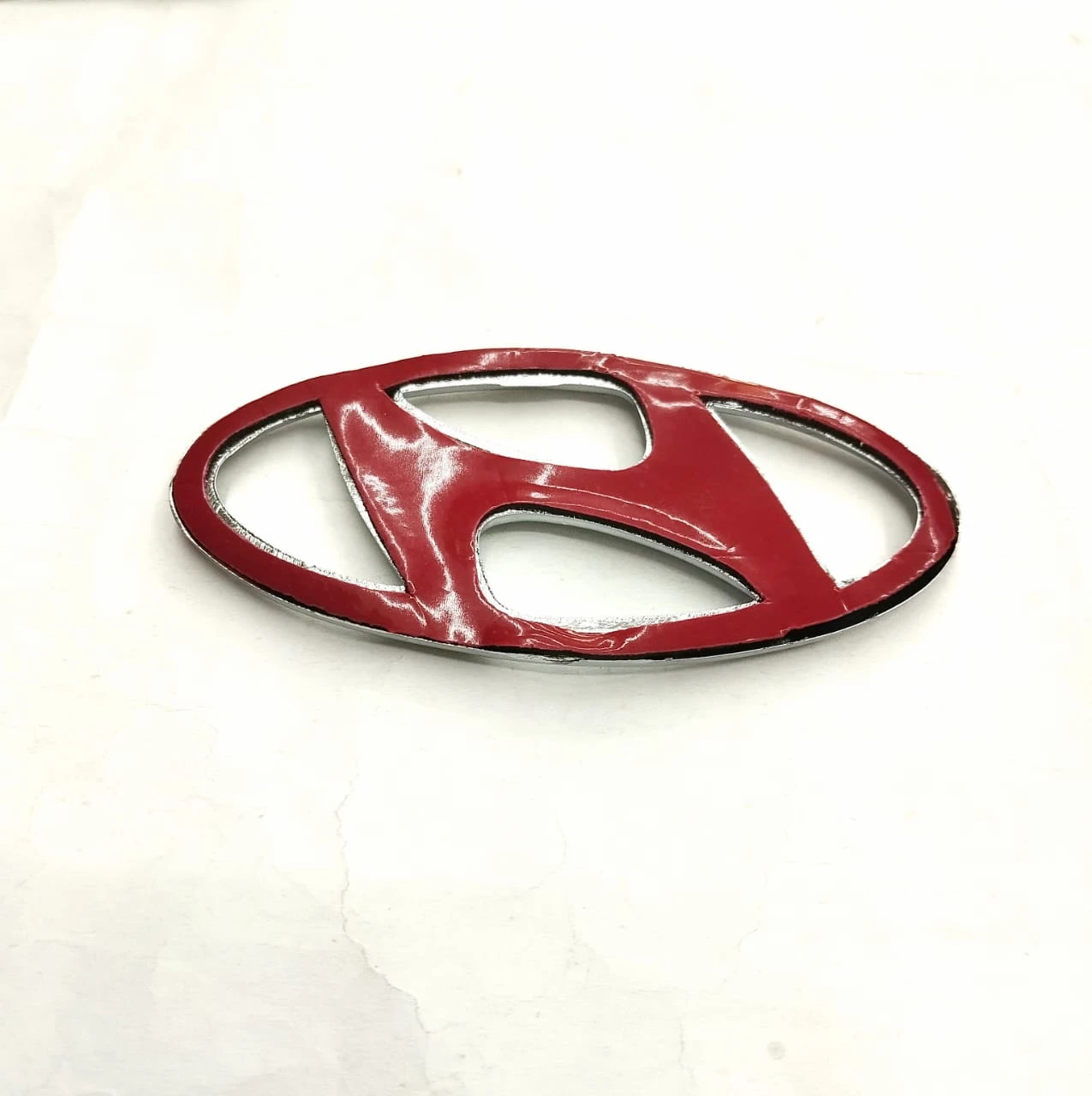 Hyundai Logo Badge Chrome Emblem - image 5