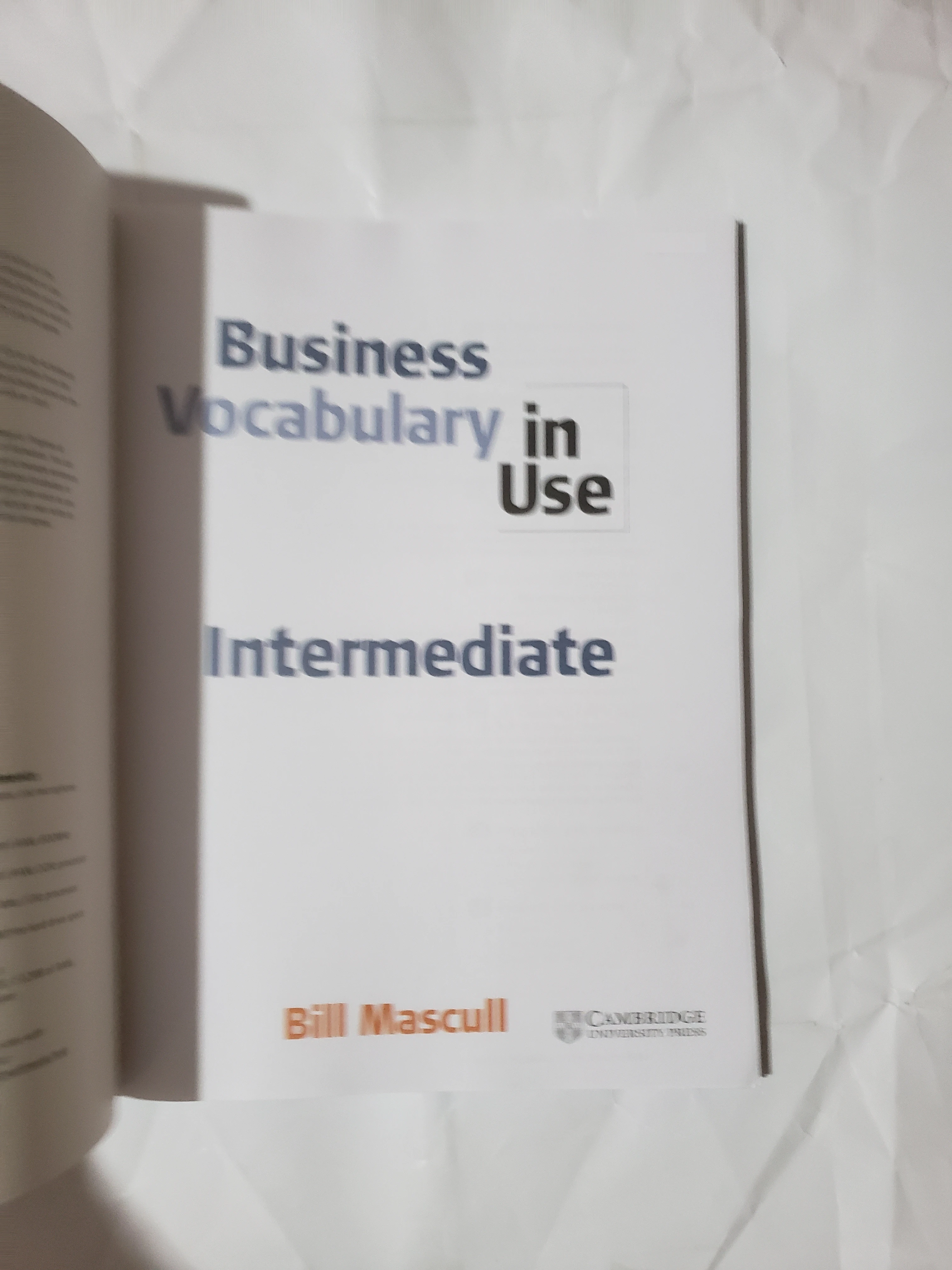 Generic Intermediate Business Vocabulary Book Audio A4 - image 3