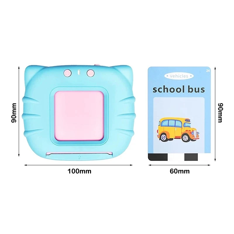 Generic Kids Education Card Insert Toy Clear Voice - image 5
