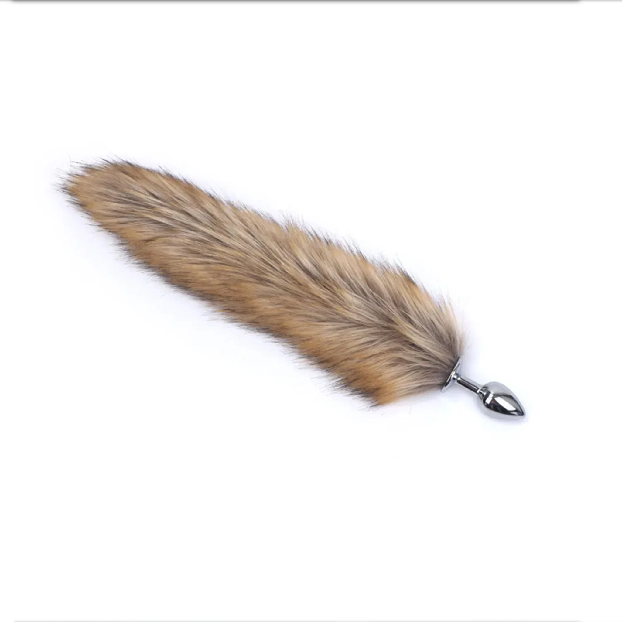 Generic Smooth Long Fox Tail Anal Plug - image 6