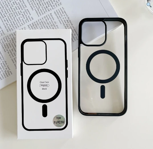 Magsafe iPhone Magnetic Wireless Charging Clear Case - image 4