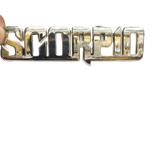 Mahindra SCORPIO Badge Emblem small size