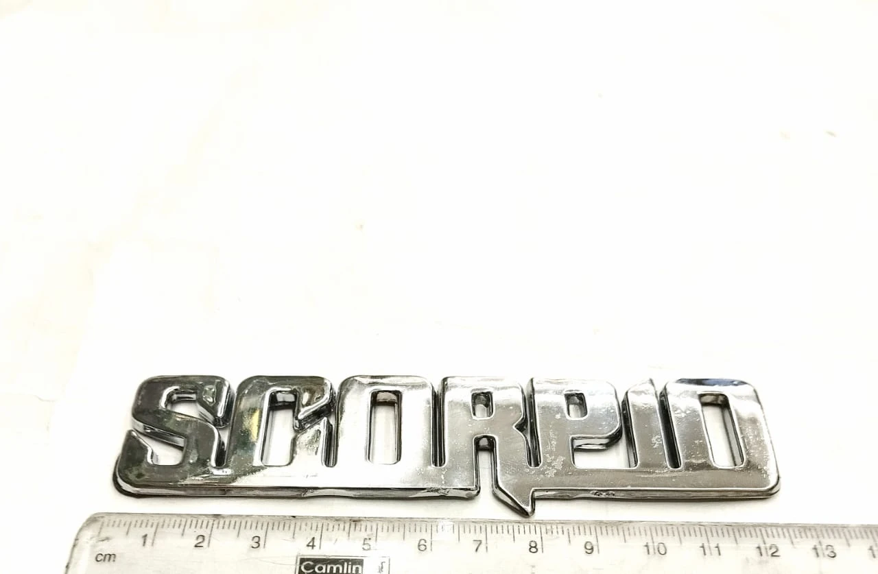 Mahindra SCORPIO Badge Emblem small size - image 3