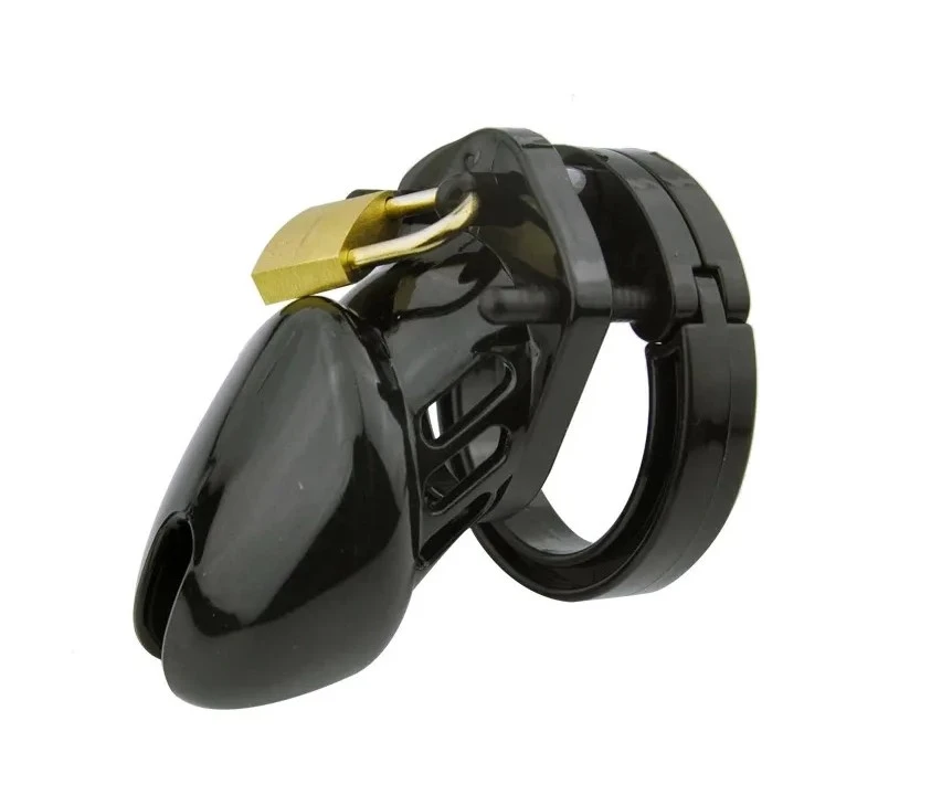 Male Chastity Cage  Cock Cage with Rings Locking  Toys - image 1
