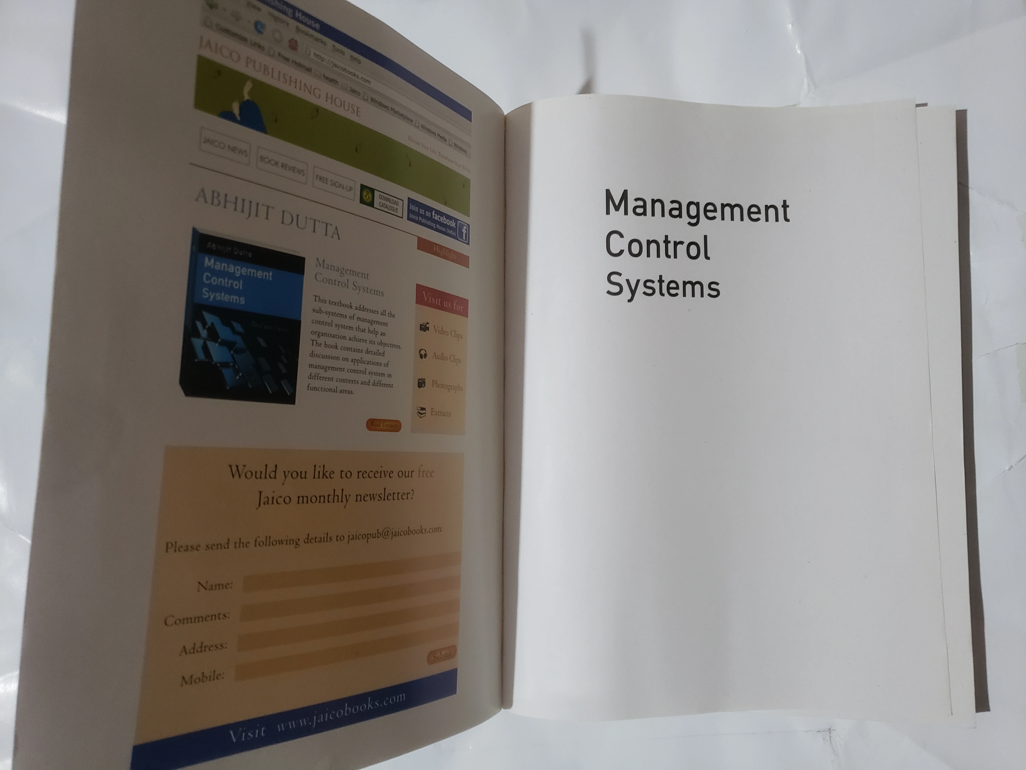 Generic Management Control System Book - image 3