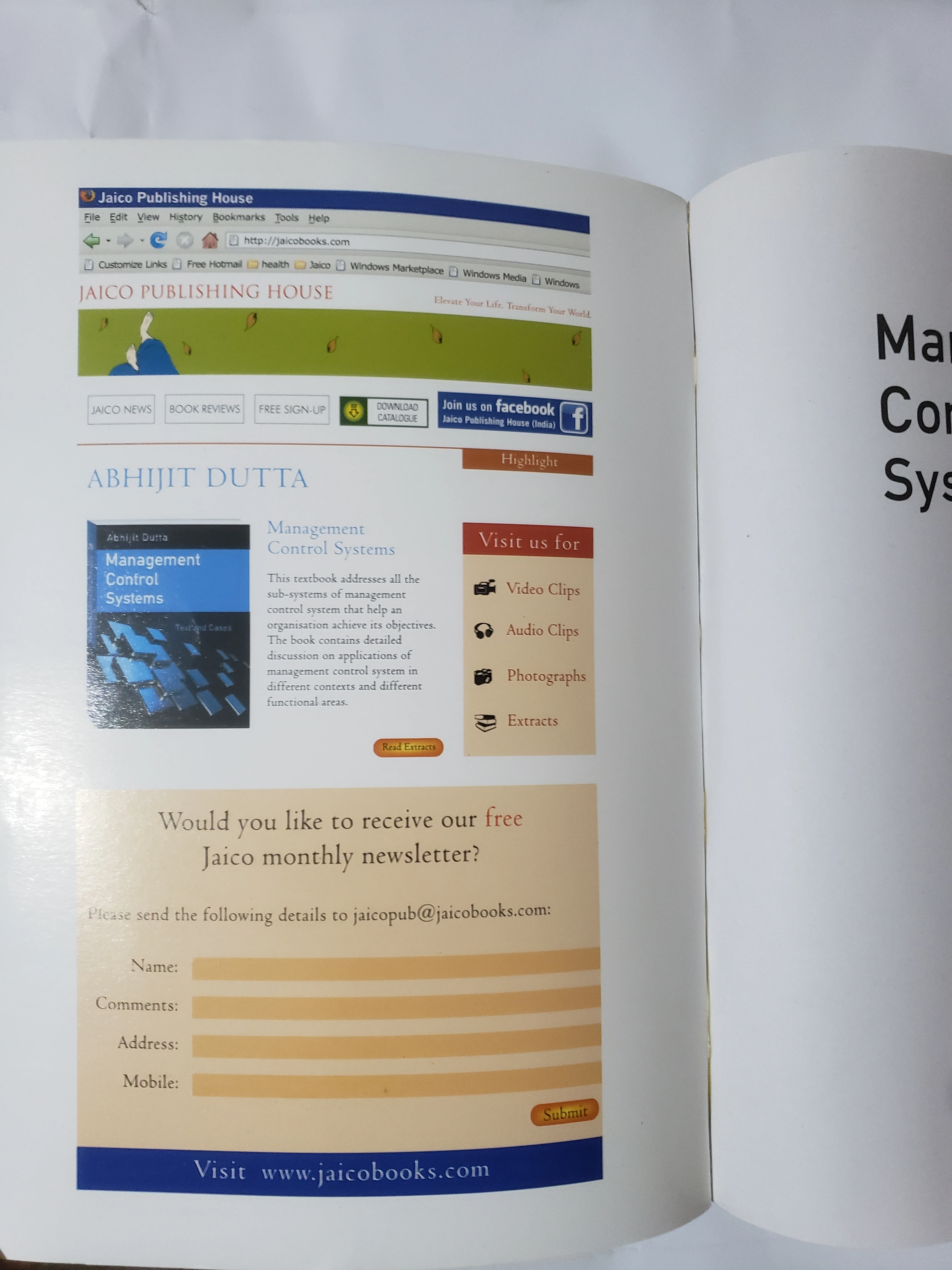 Generic Management Control System Book - image 4