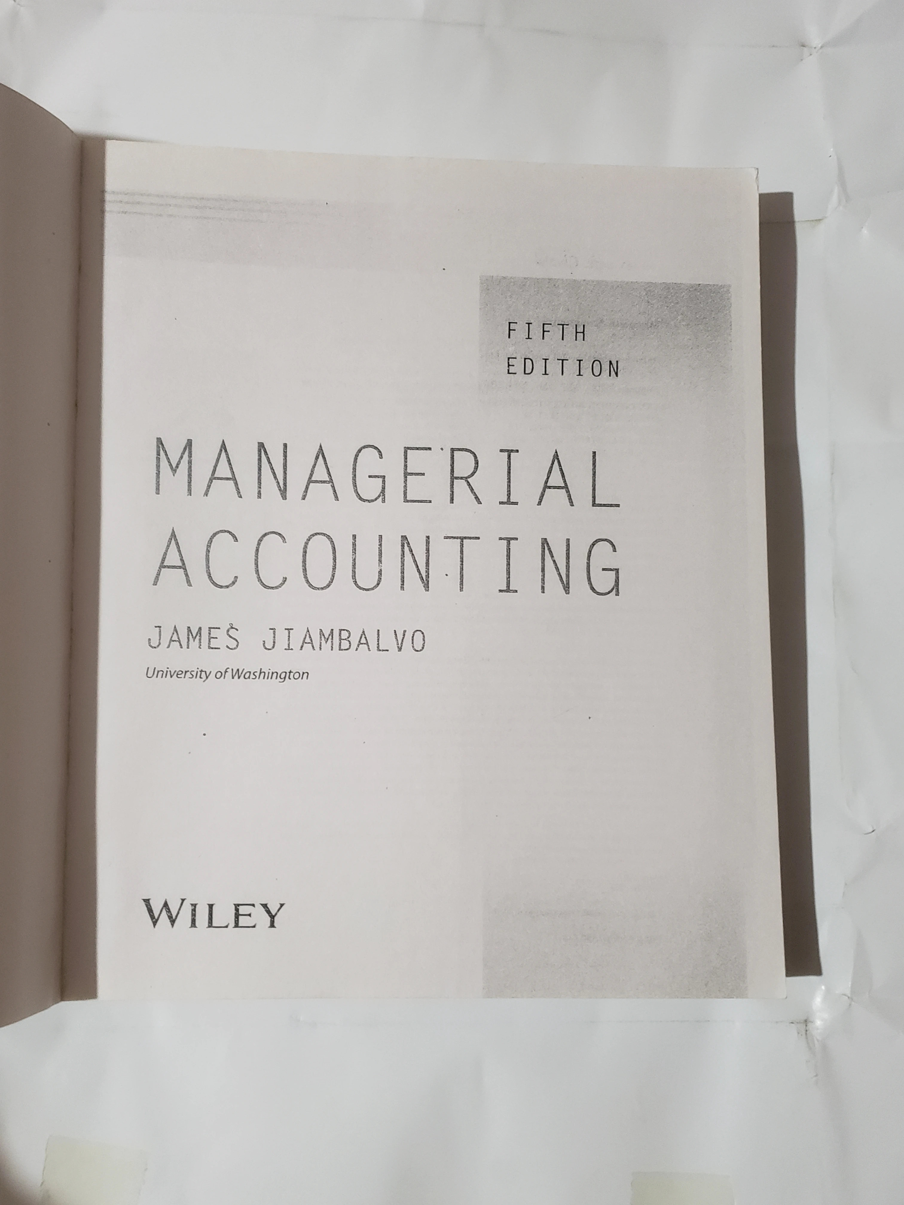 Generic Managerial Accounting Management Book - image 3