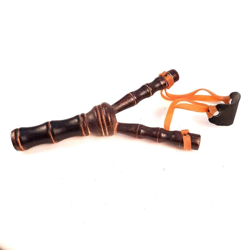 Medium Powerful Handmade Wooden Slingshot Catapult - image 2