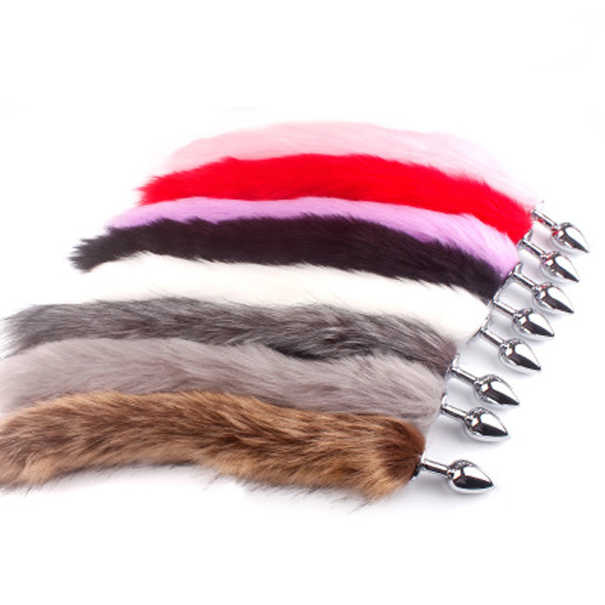 Generic Smooth Long Fox Tail with Anal Plug - image 4