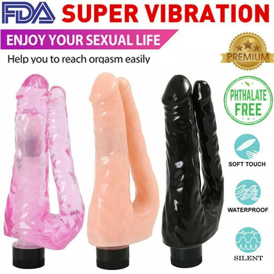 Generic Double Head Vibrator Dildo Multi Speed G-spot Massager - image 2