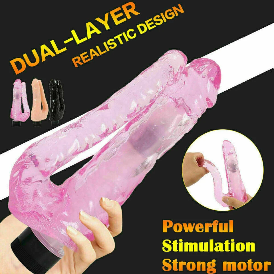Generic Double Head Vibrator Dildo Multi Speed G-spot Massager - image 18
