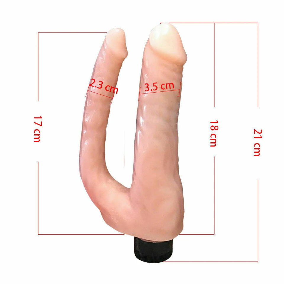 Generic Double Head Vibrator Dildo Multi Speed G-spot Massager - image 8