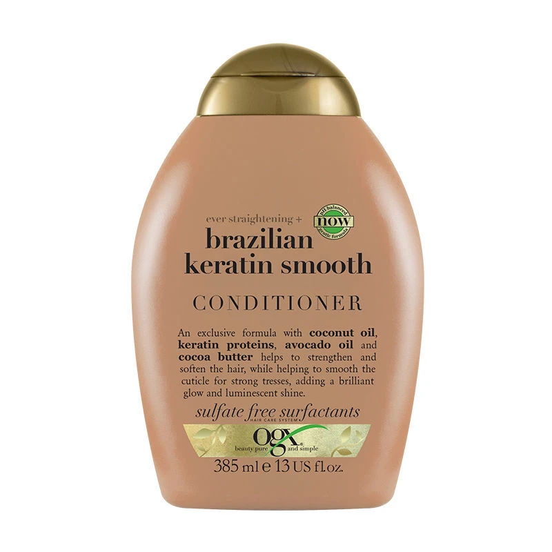 OGX Brazilian Keratin Smooth Shampoo 385ml Hair Care