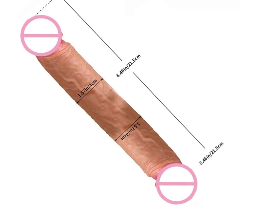 Generic Dual Side Silicone Dildo for Anal Vagina - image 1