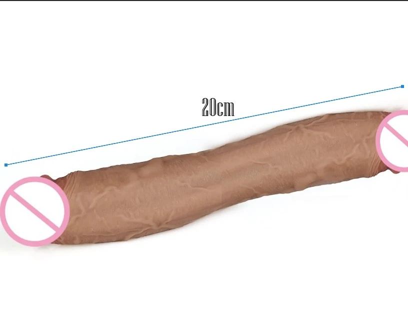 Generic Dual Side Silicone Dildo for Anal Vagina - image 3
