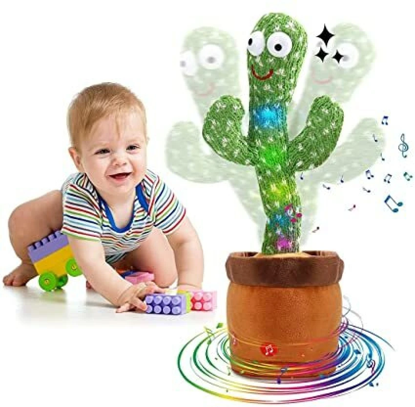 Generic Dancing Cactus Rechargeable Music Talking - image 5