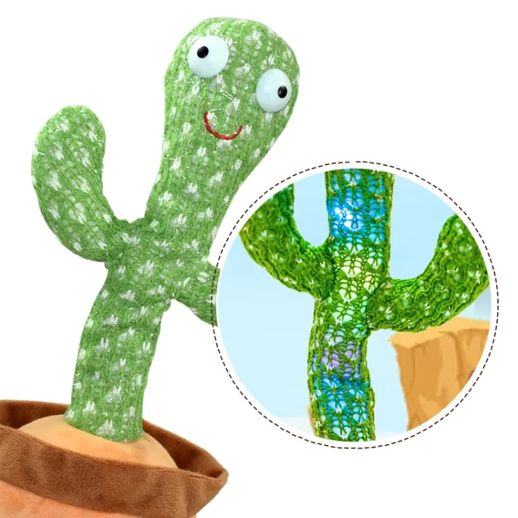 Generic Dancing Cactus Rechargeable Music Talking - image 10
