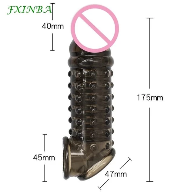 Generic Penis Sleeve Extender Ultra-Soft - image 2