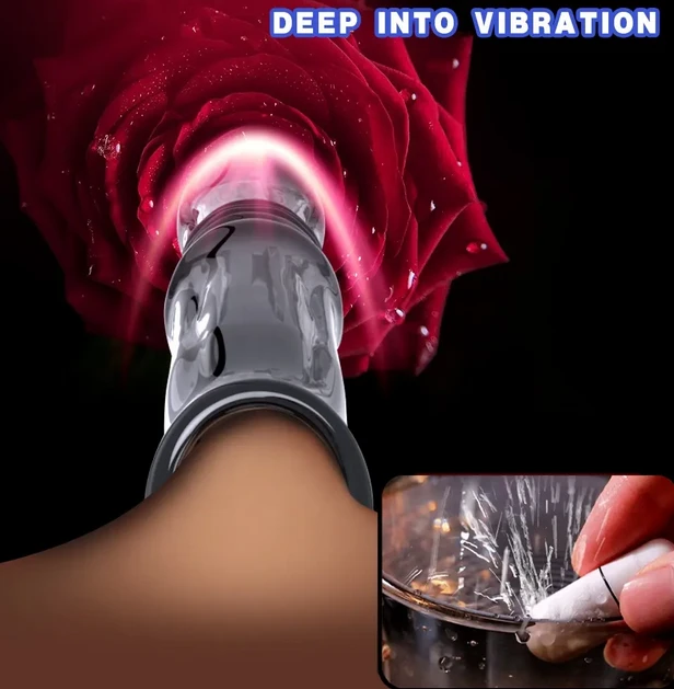 Generic Reusable Vibrator Silicone Condom - image 3