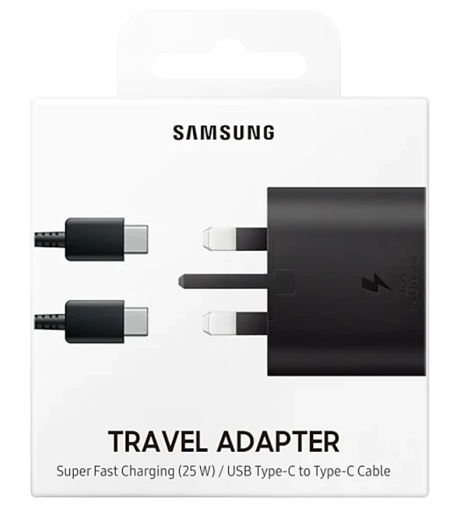 Samsung 25W Adapter with USB Type C to Type C Cable - image 3