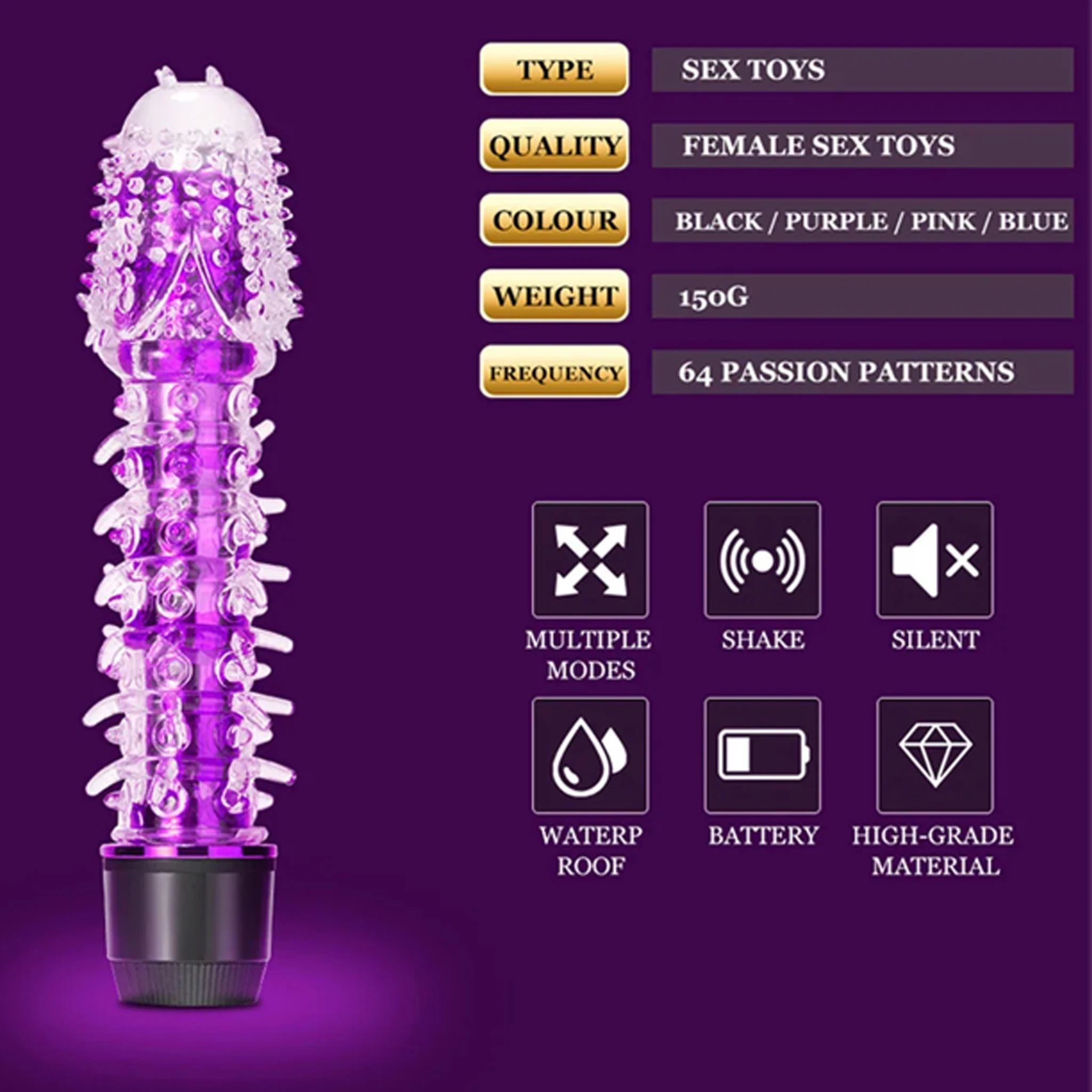 Silicone Bullet Vibrator for Women - image 9