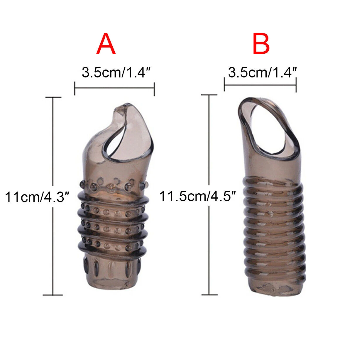 Generic Silicone Penis Sleeves Delayed Soft Sleeve - image 2