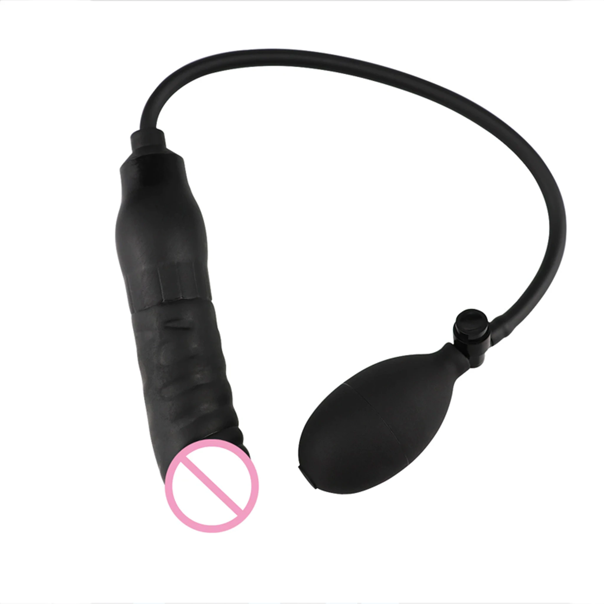 Generic Soft Silicone Inflatable Anal Plug - image 4