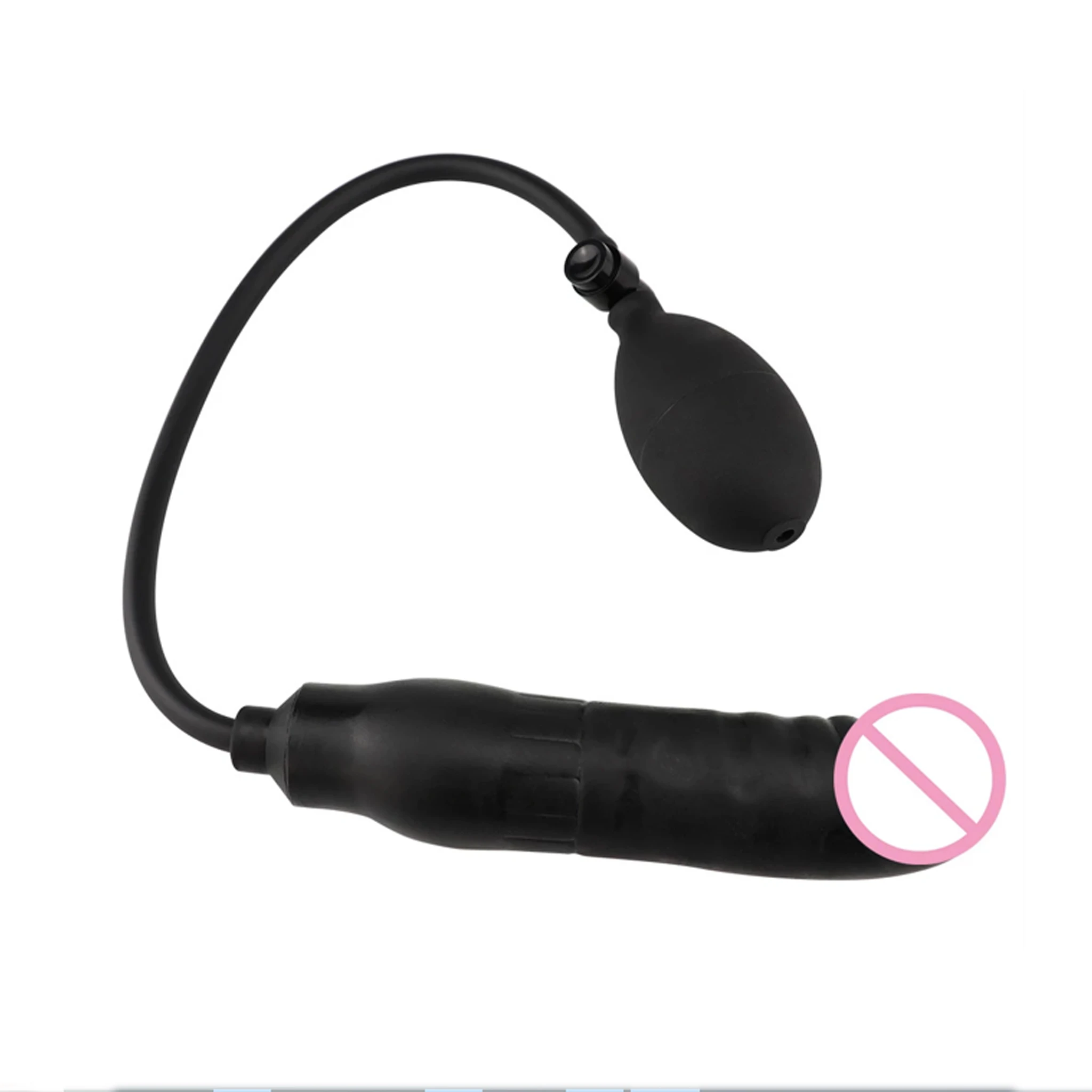 Generic Soft Silicone Inflatable Anal Plug - image 6