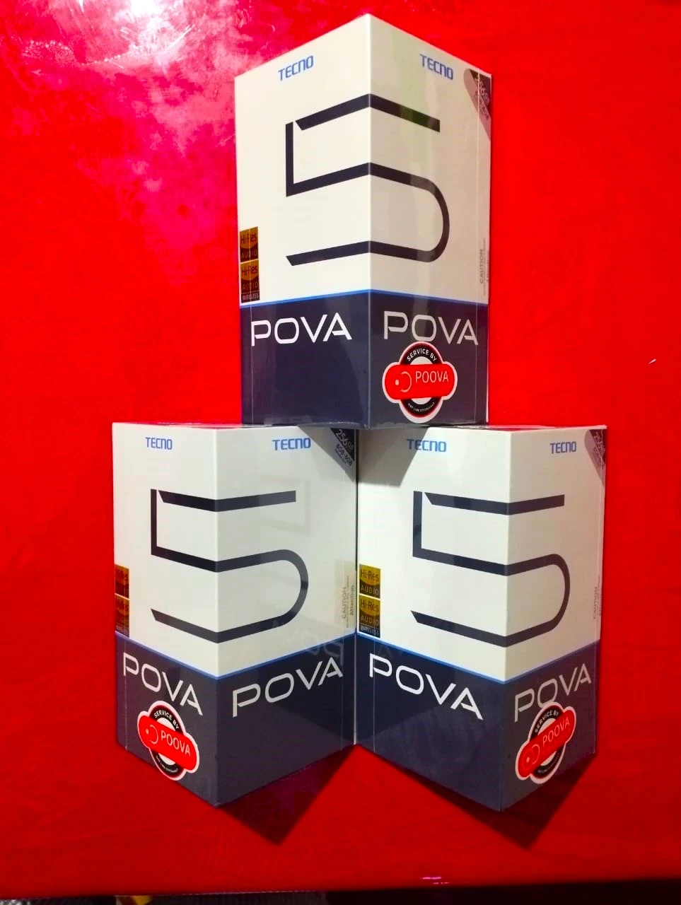 Tecno Pova 5 8GB 256GB -1 Year Company Warranty
