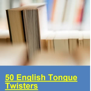 Language Learning: 50 English Tongue Twisters Practice