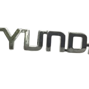 HYUNDAI Chrome Car Badge