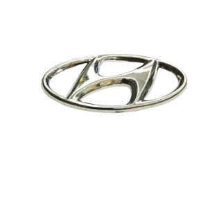 Hyundai Logo Badge Chrome Emblem