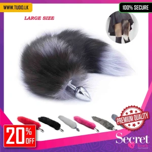 Generic Smooth Long Fox Tail Anal Plug