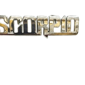Mahindra SCORPIO Badge Emblem small size