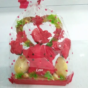 Generic Teddy Bear Couple Red Heart