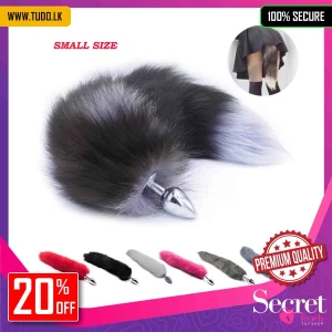 Generic Fox Tail Smooth Long Anal Plug