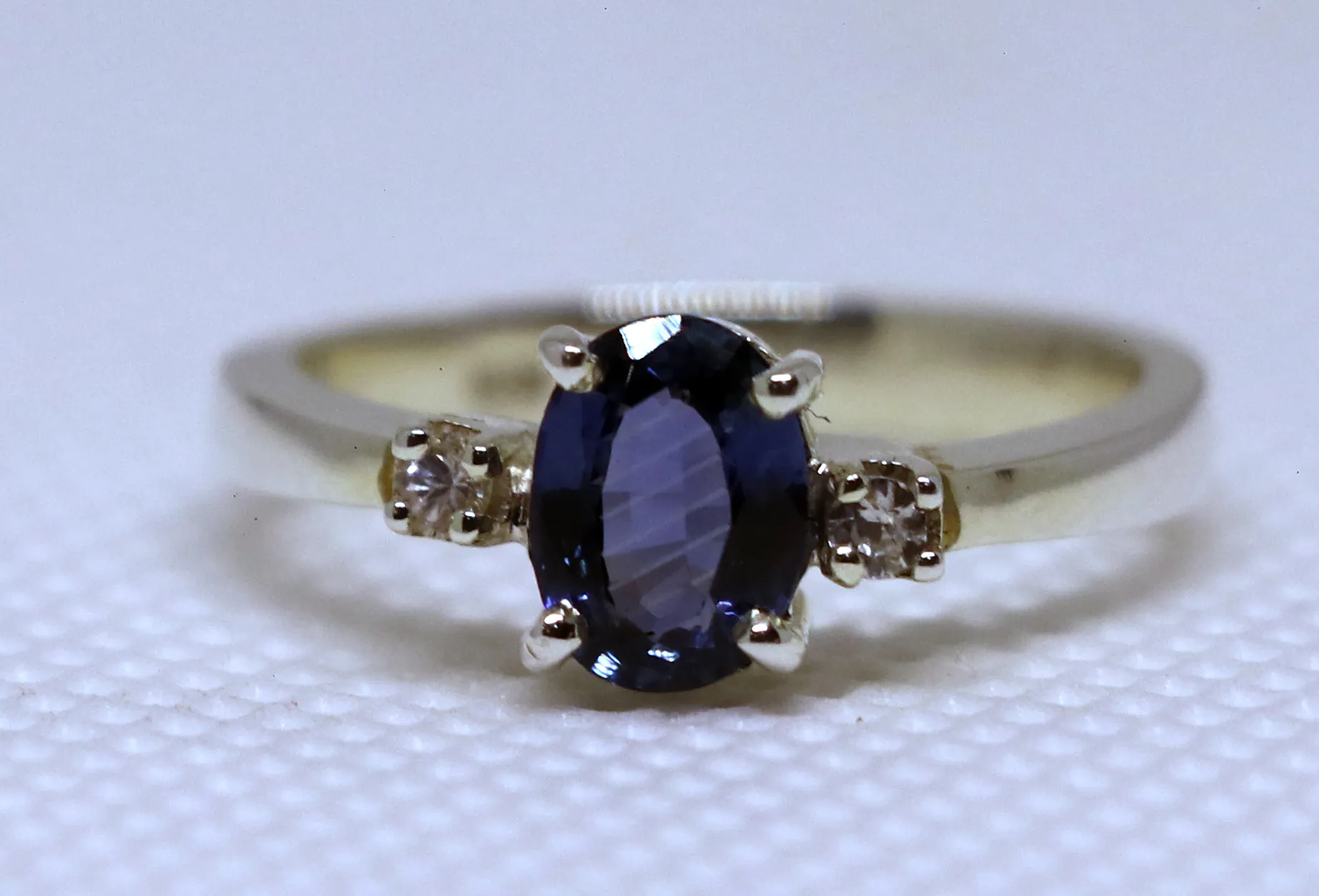 Generic Silver Ring Natural Ceylon Blue Sapphire - image 8