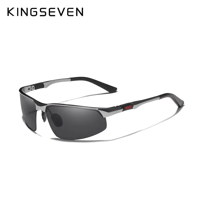 KINGSEVEN Pilot Polarized Aluminum Sunglasses - image 2
