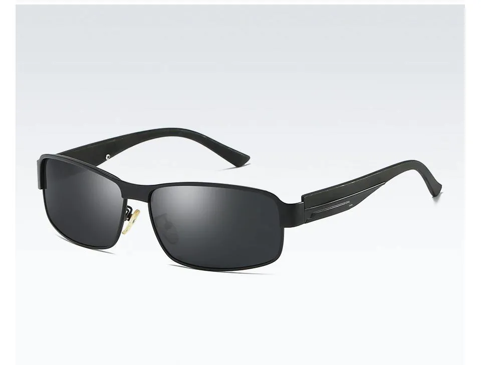 Aoron Rectangle Sunglasses Polarized UV400 - image 2