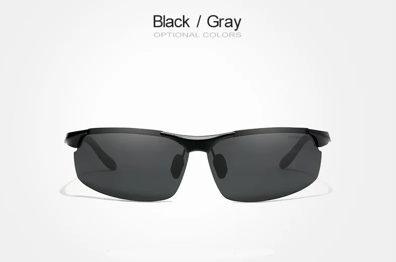 KINGSEVEN N9126 Polarized Aluminum Mirror Sunglasses - image 3