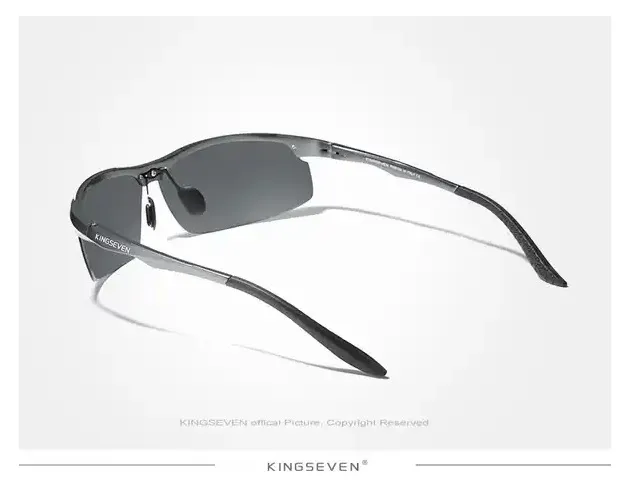 KINGSEVEN N9126 Polarized Aluminum Mirror Sunglasses - image 6